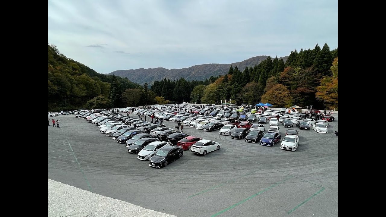 【プリウス全国MT】奥伊吹 プリウス全国オールミーティング会場風景～搬入 ほぼノーカット！