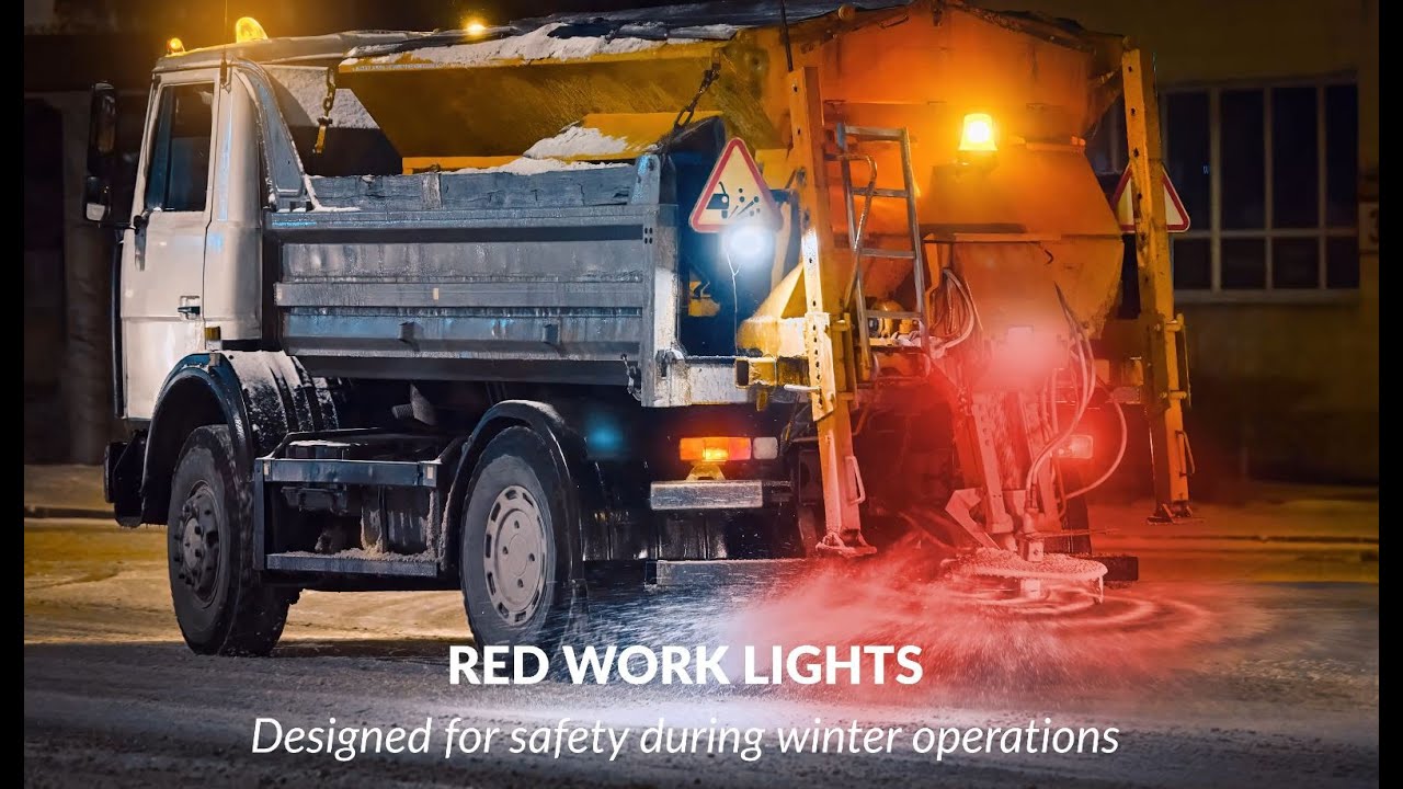 Red Work Lights | LRD 3188 RAPTOR | LRD 2679/RED | by HORPOL