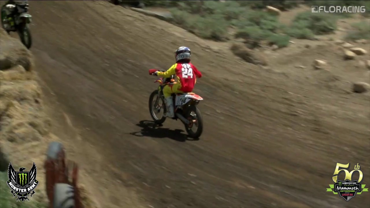 Dilan Schwartz Crashes & Comes Back To Win At Mammoth MX