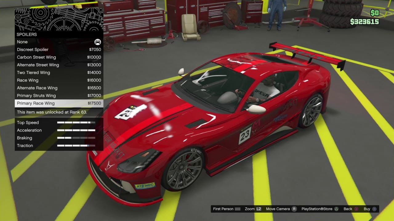Gta v online Grotti Itali GTO coolest tuning and testing