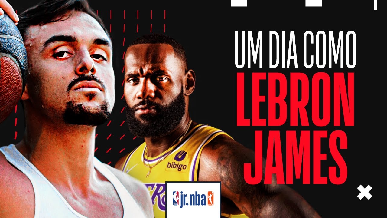 VIVENDO A ROTINA DO LEBRON JAMES | ATLETA POR 1 DIA