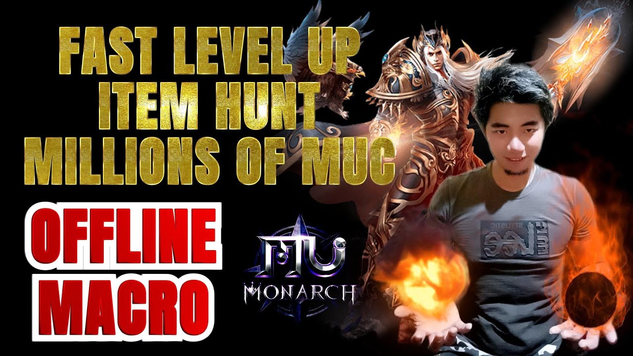 HOW TO MACRO CONTINUOUSLY EVEN AFTER PHONE/ PC IS ALREADY OFF (ENGLISH) - MU MONARCH SEA