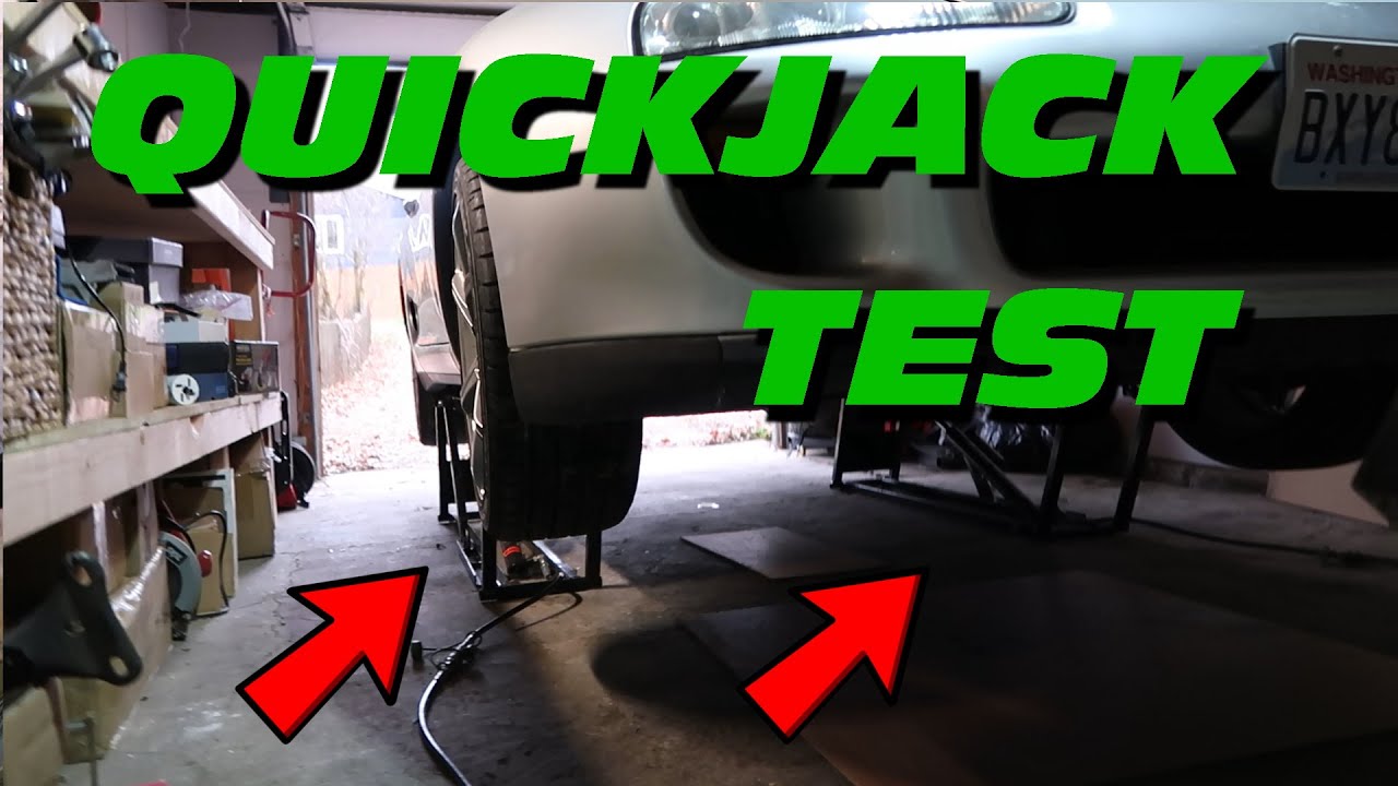 Is QuickJack Worth to Have? First Test Lifting my Supra Mark IV
