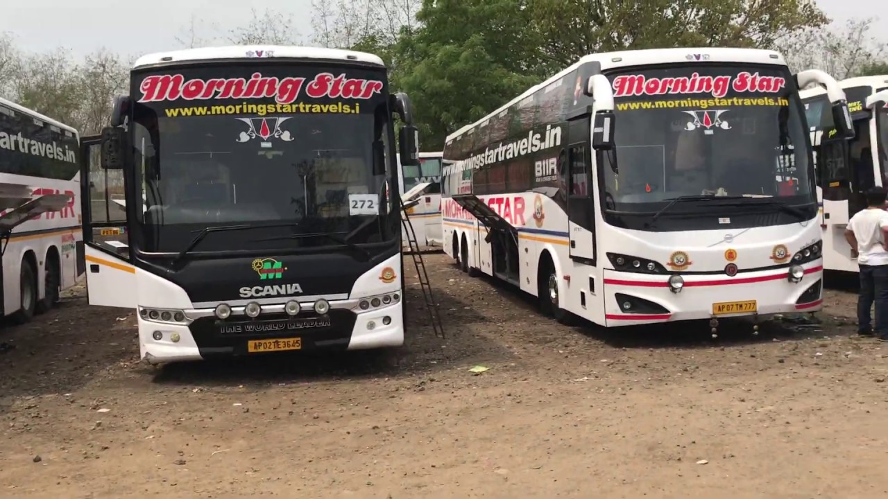 MORNING STAR Travels GARRAGE at hyderabad!!!