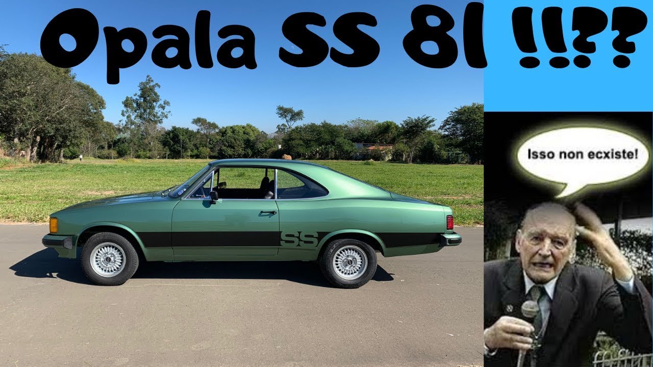 Opala SS 1981 ... SS 81 ???? Sim !