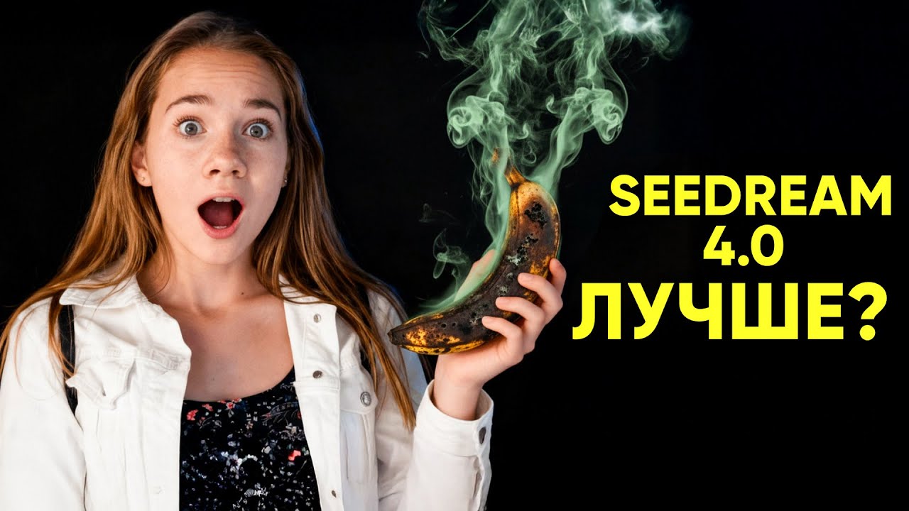 Новый Seedream 4.0 УНИЧТОЖИЛ Nano Banana?🍌  Сравнение AI-фотошопов