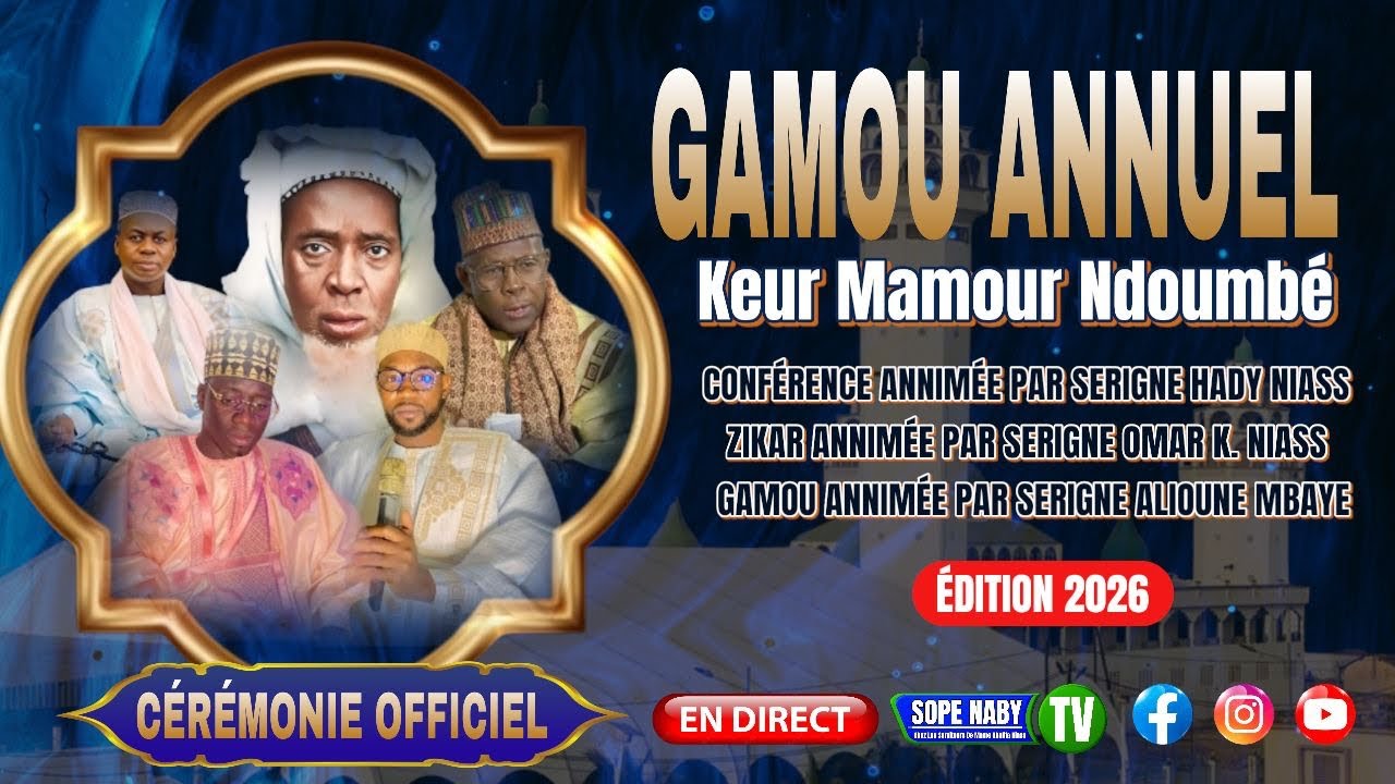 Gamou Keur Mamour Ndoumbé Zikar Omar Khalifa Niass et son Groupe 