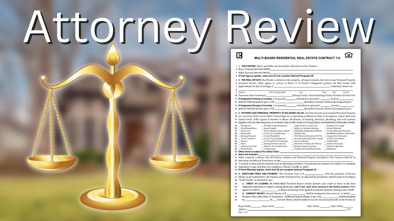 The Attorney Review Period - Real Estate Law in Illinois