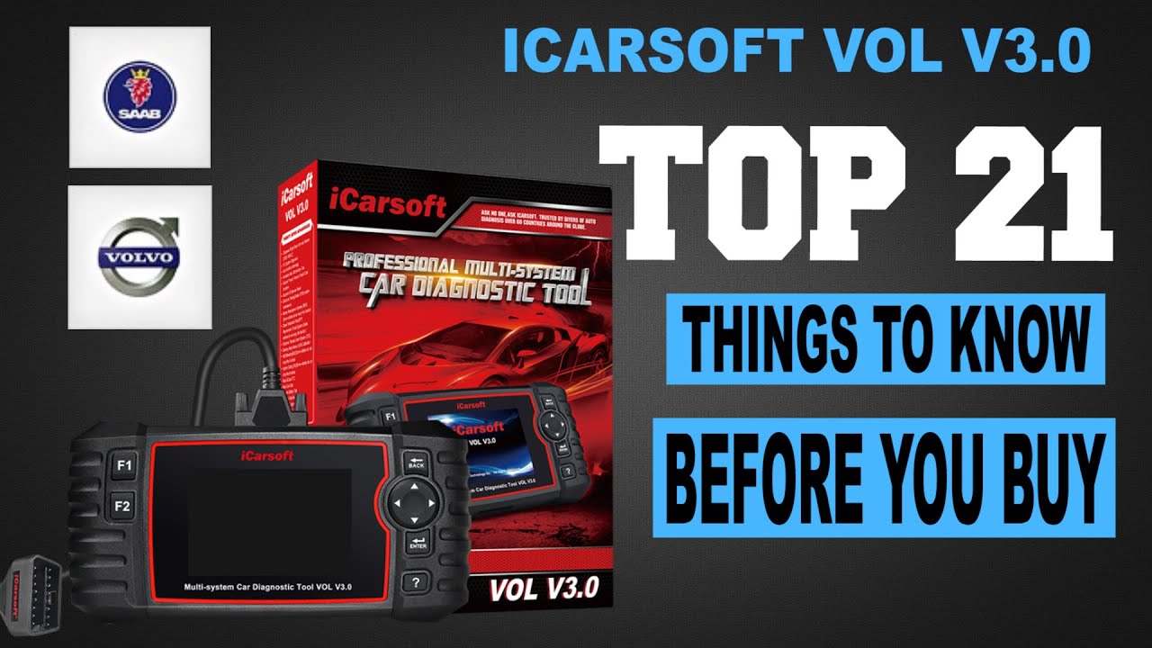 iCarsoft VOL V3.0 - Watch BEFORE You Buy - TOP 21 Things You Need To Know