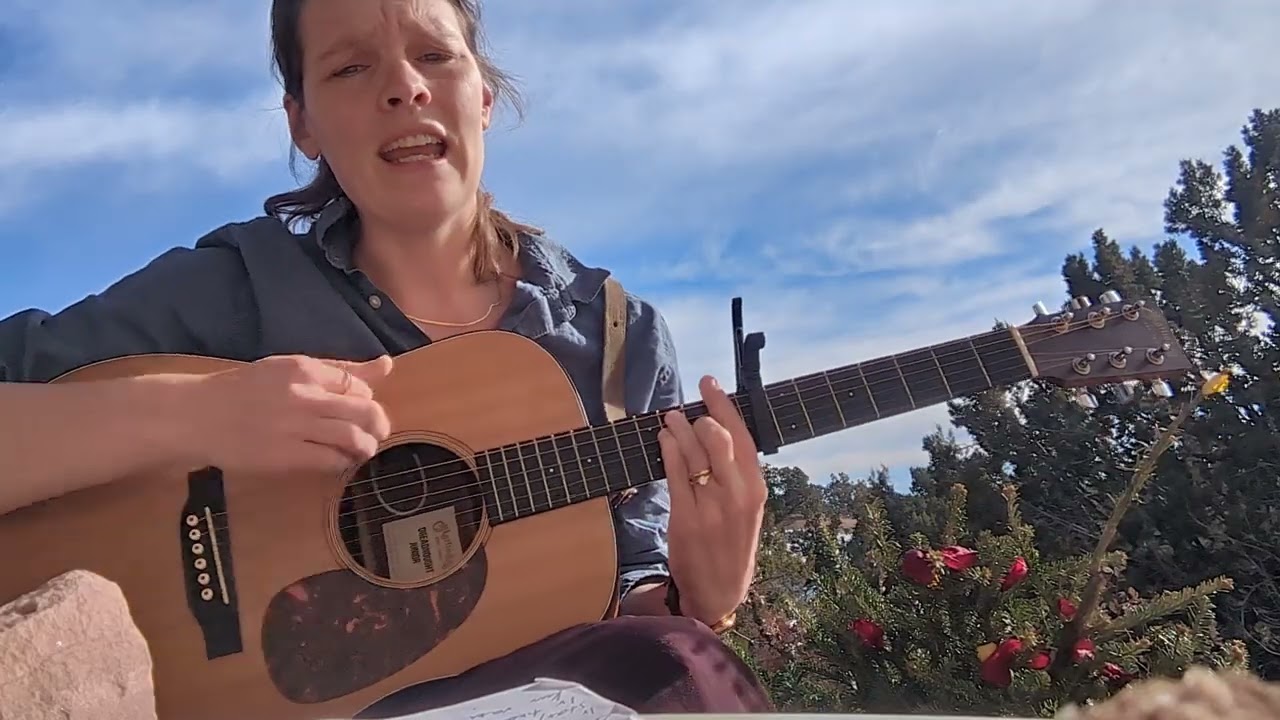 DZIESMA PAR KALNIEM (vārdi un mūzika Justīne Flešmane)