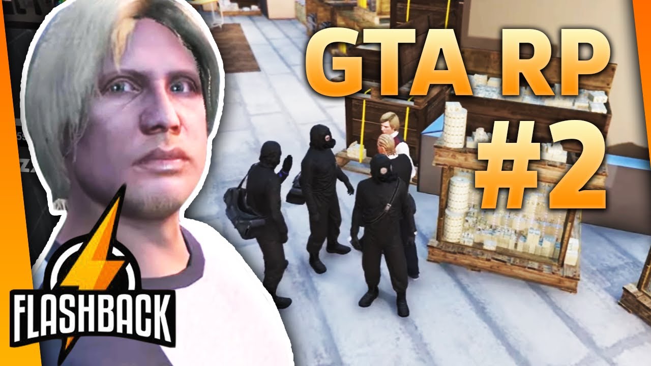 MON PREMIER BRAQUAGE !! ► GTA RP - FLASHBACK #2