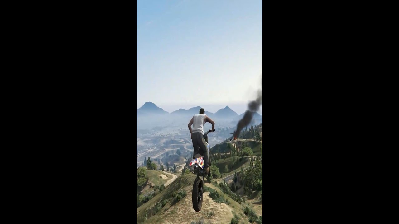 GTA 5 - Trevor epic stunt movement | Gameplay