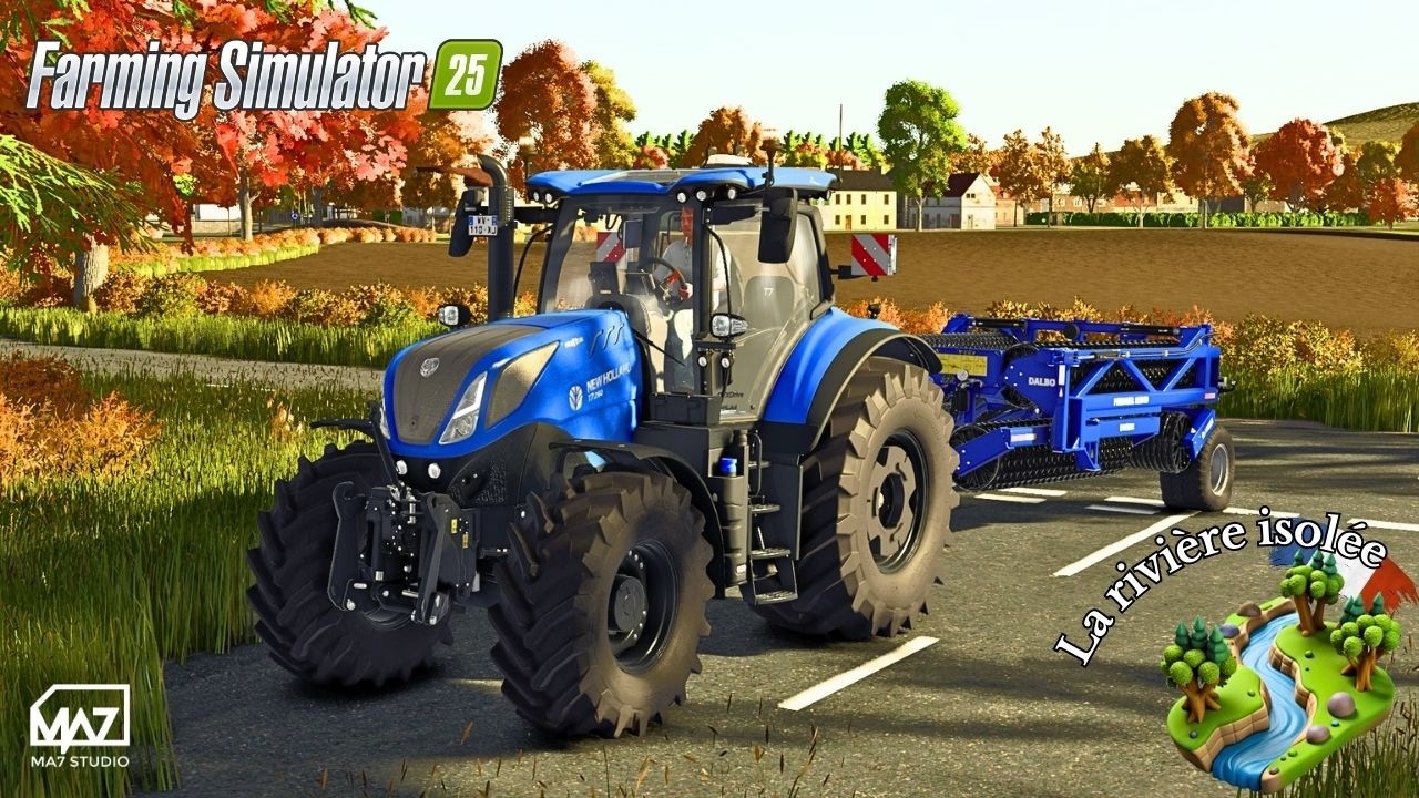 🔴DÉCOUVERTE DU TRACTEUR QUE LE CONCESSIONNAIRE NOUS PRÊTE GENTIMENT 🚜/ RIVIERE ISOLEE@MA7Studio⁩