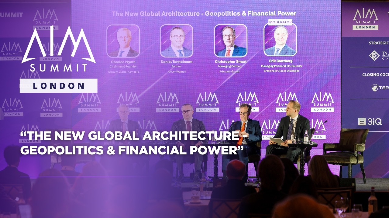 Новая глобальная архитектура: геополитика и финансовая мощь | AIM Summit London 2026