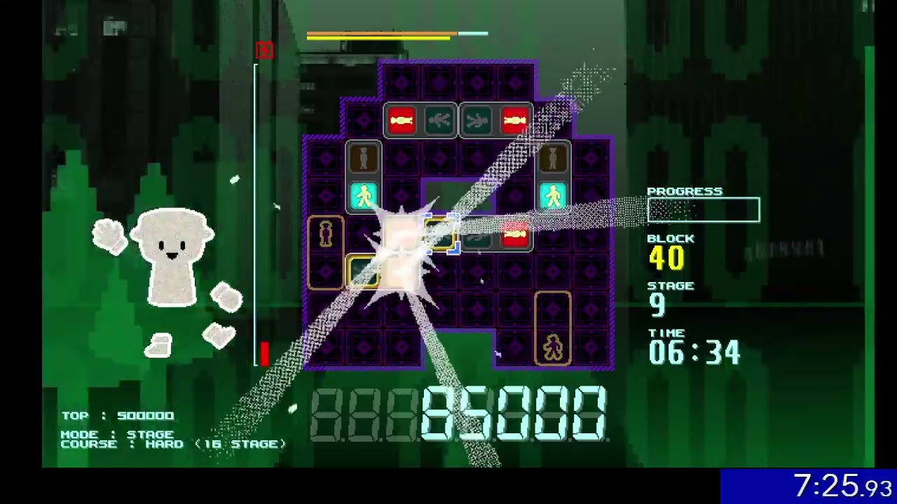 [Speedrun] SINGOU BREAKA(シンゴウブレイカ) - Stage Hard in 20:09