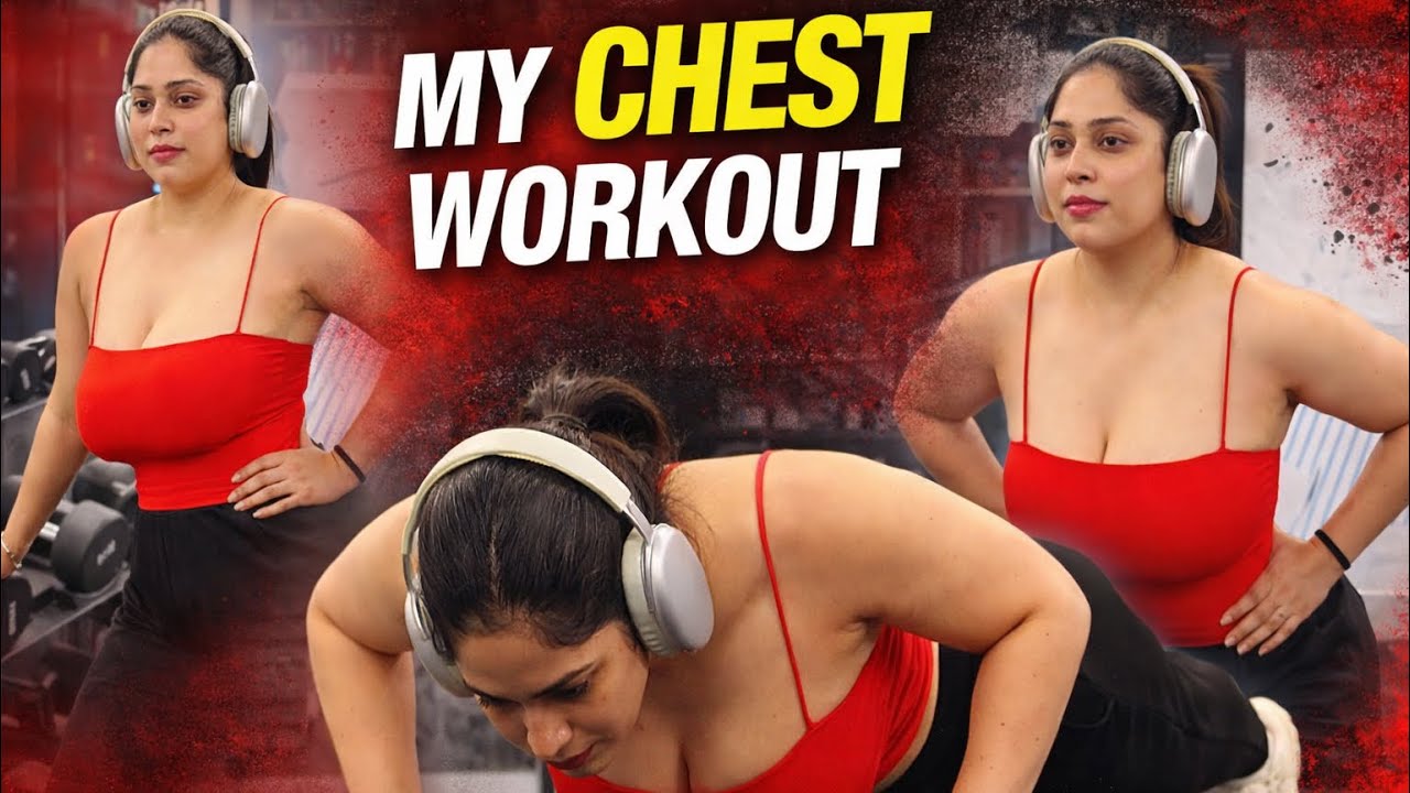 Chest Workout | Shivanifitnesss 🔥#chestworkout 