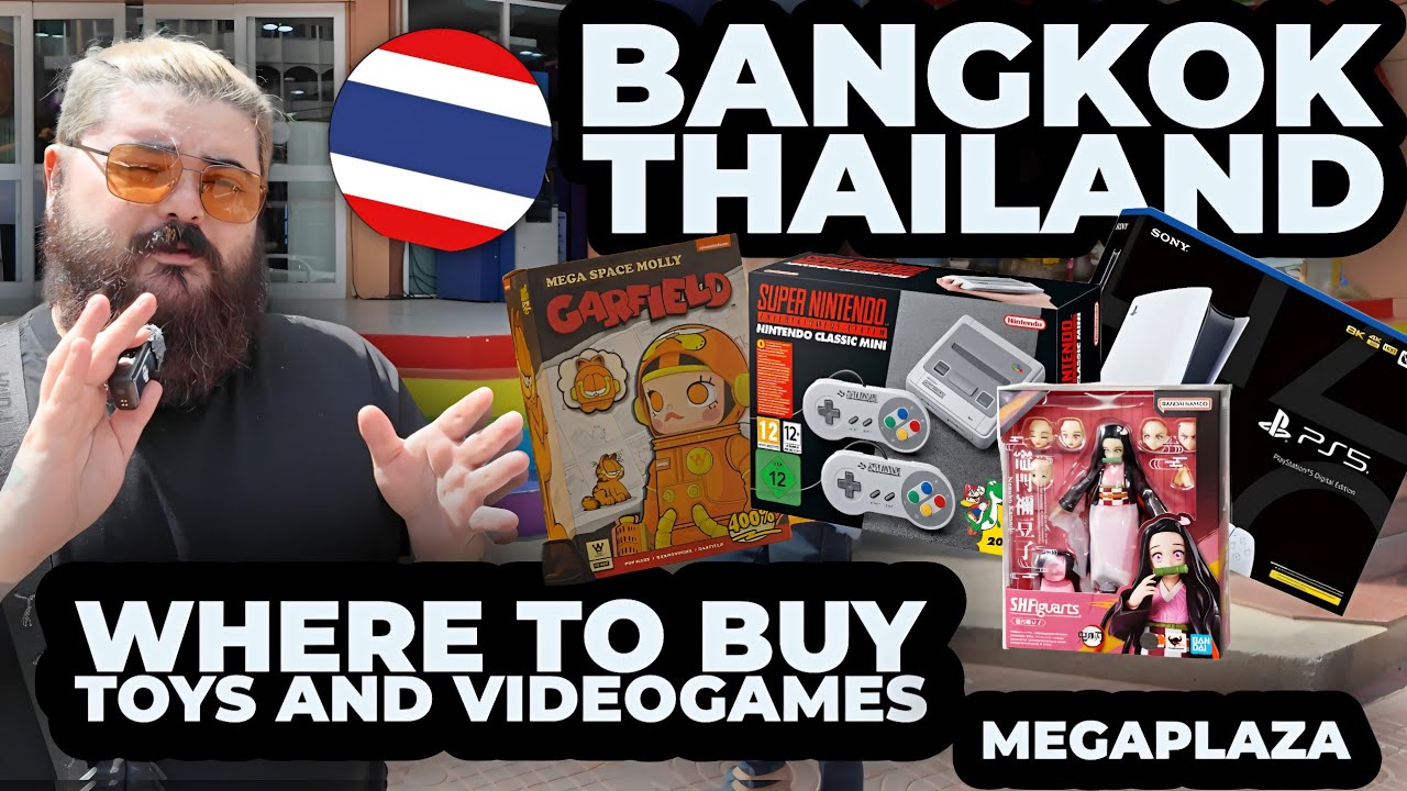 Где купить видеоигры и игрушки в Бангкоке, Таиланд: MEGAPLAZA 🇹🇭