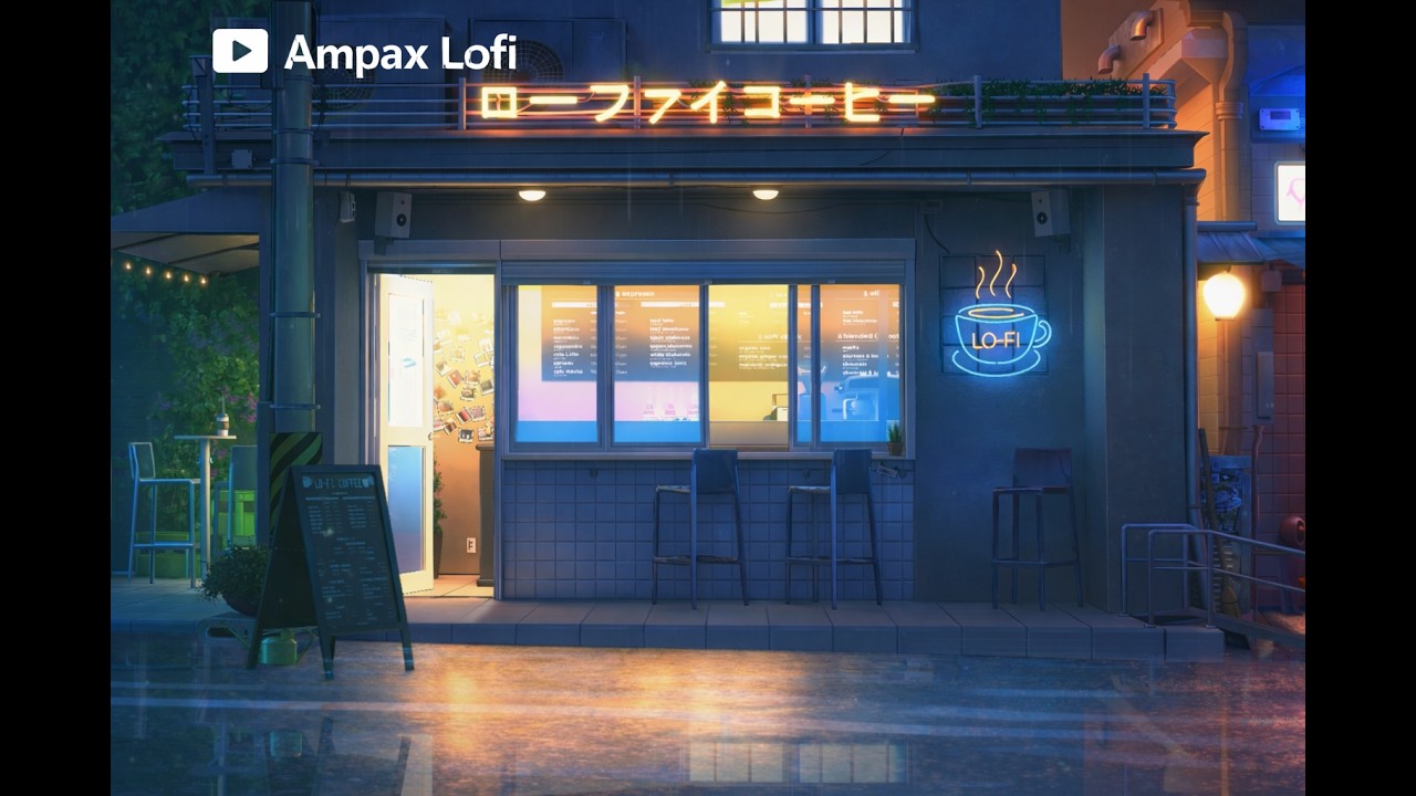 Rainy Evening Jazz — 1 Hour Chill Lofi for Study & Relax