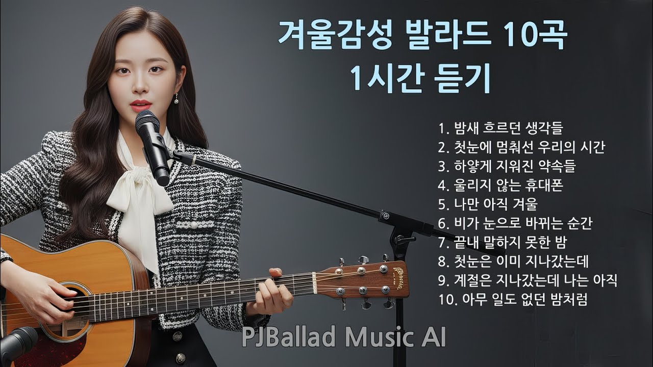 겨울감성 발라드 모음  |   PJBallad Acoustic Album Vol.1