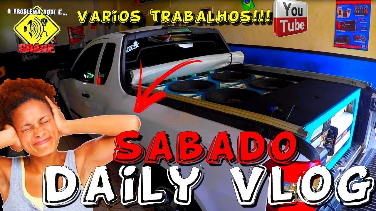 Sabado DAILY VLOG Montana 4 SDS Gravao pesado e varios trabalhos.#25...☢JuNiOr SoM♛®