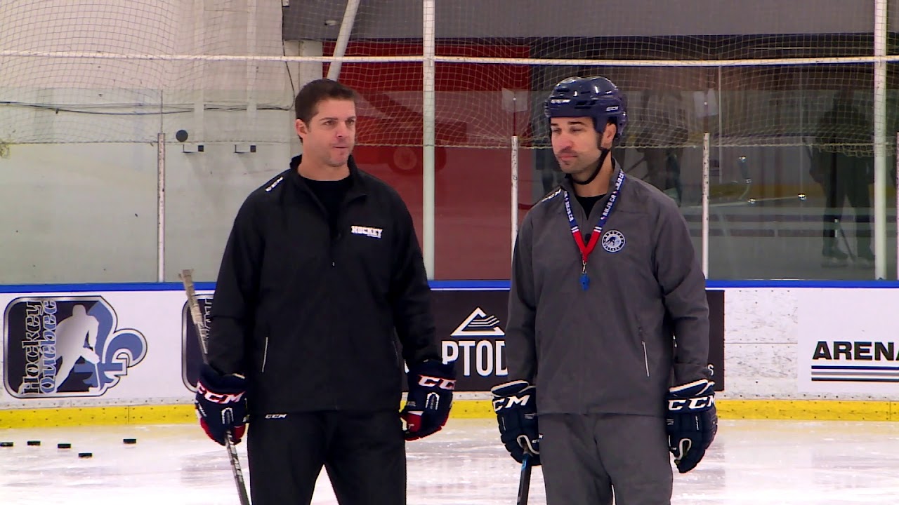 Hockey Le Magazine - Saison 4 - Exercices - Les différentes sorties de zone en tant qu'ailier