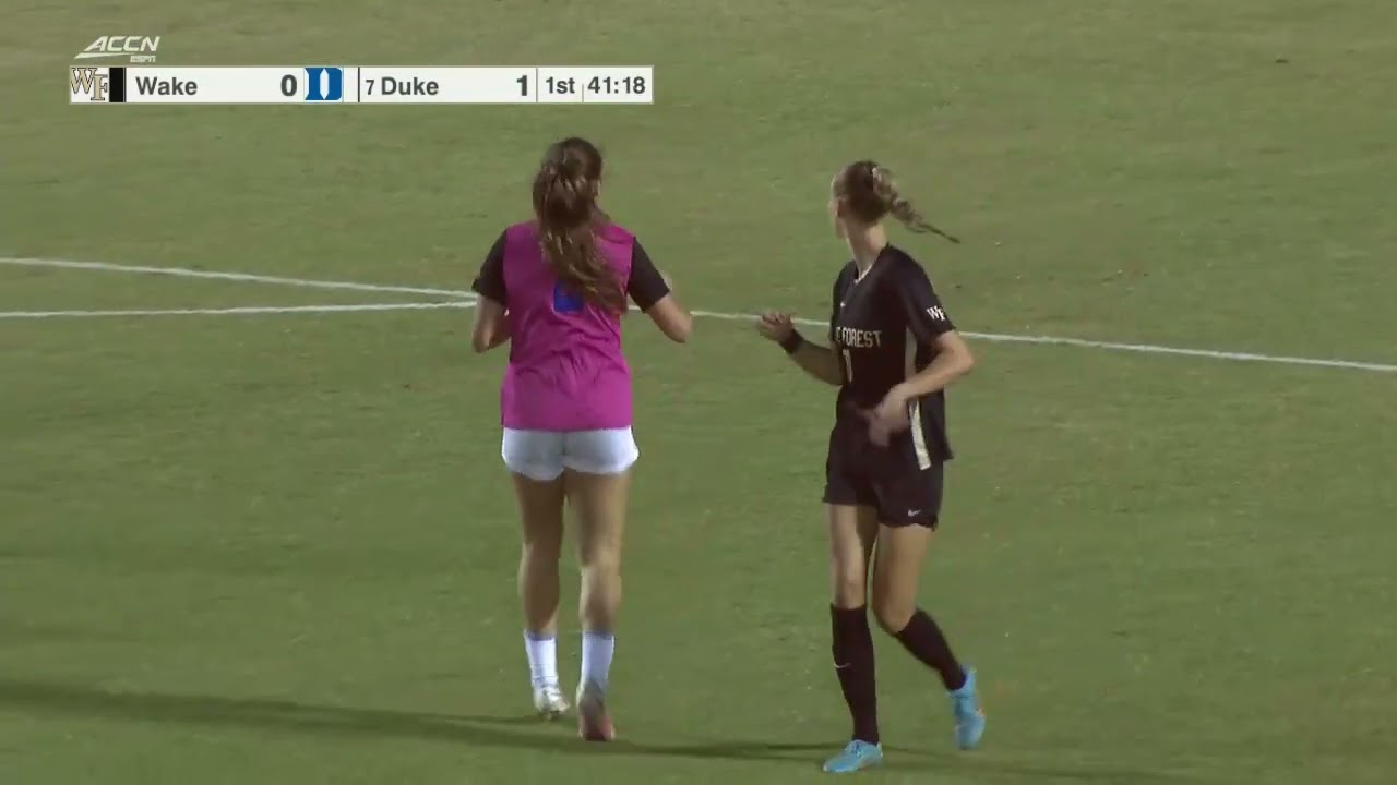 Wake Forest vs #7 Duke | Women Soccer Oct 6,2022