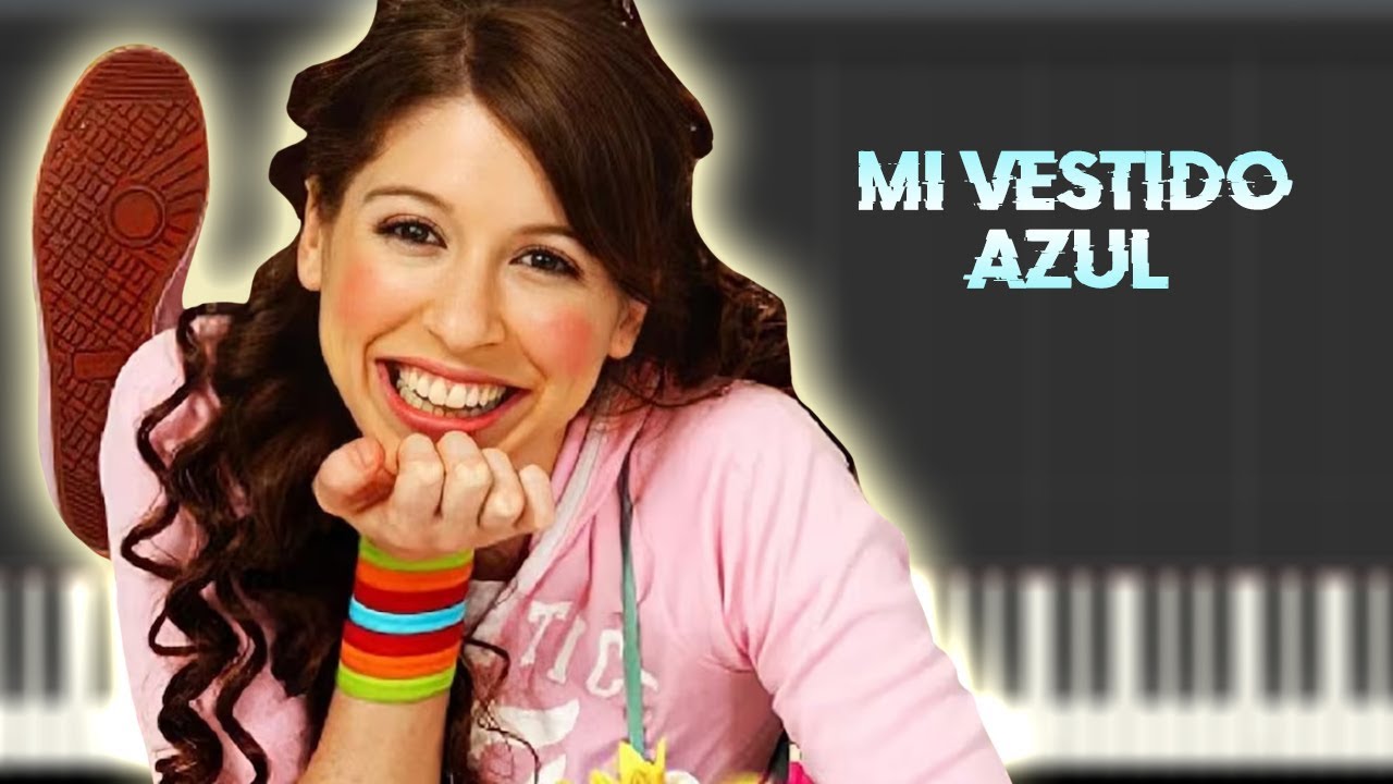 Floricienta y su banda - Mi vestido azul | Piano