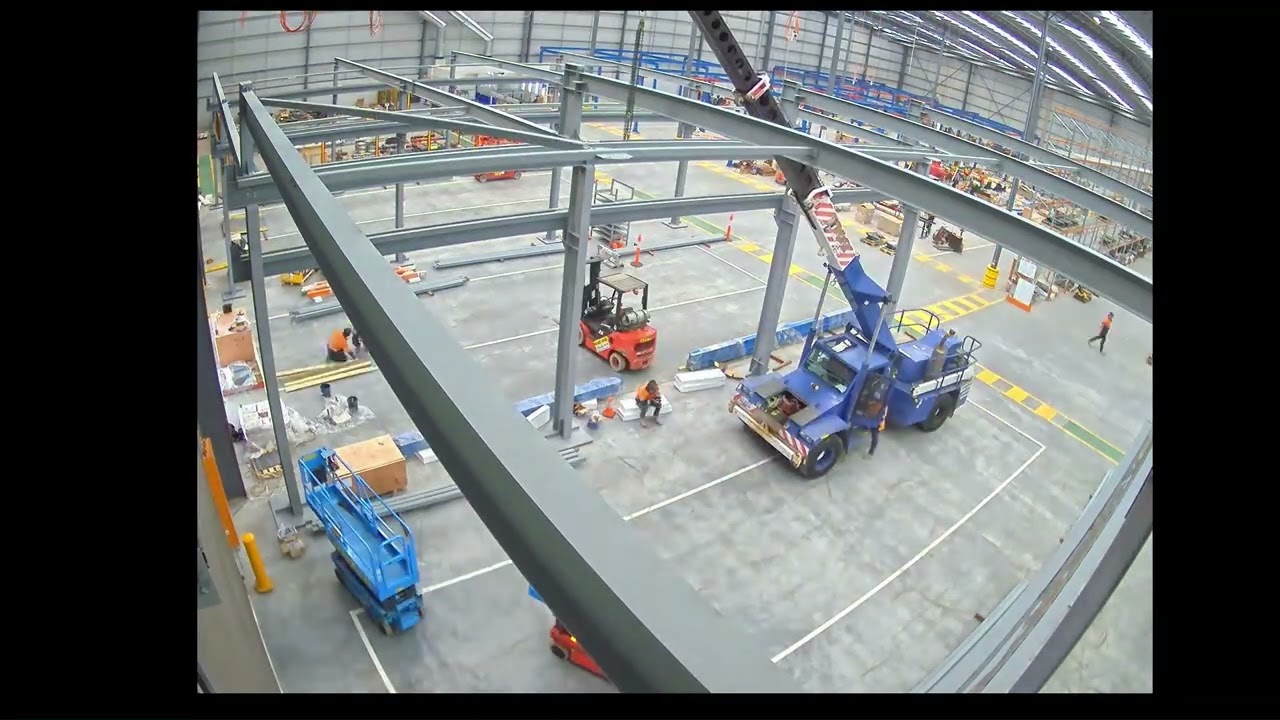 Two Week Installation of 12 x Crane Systems