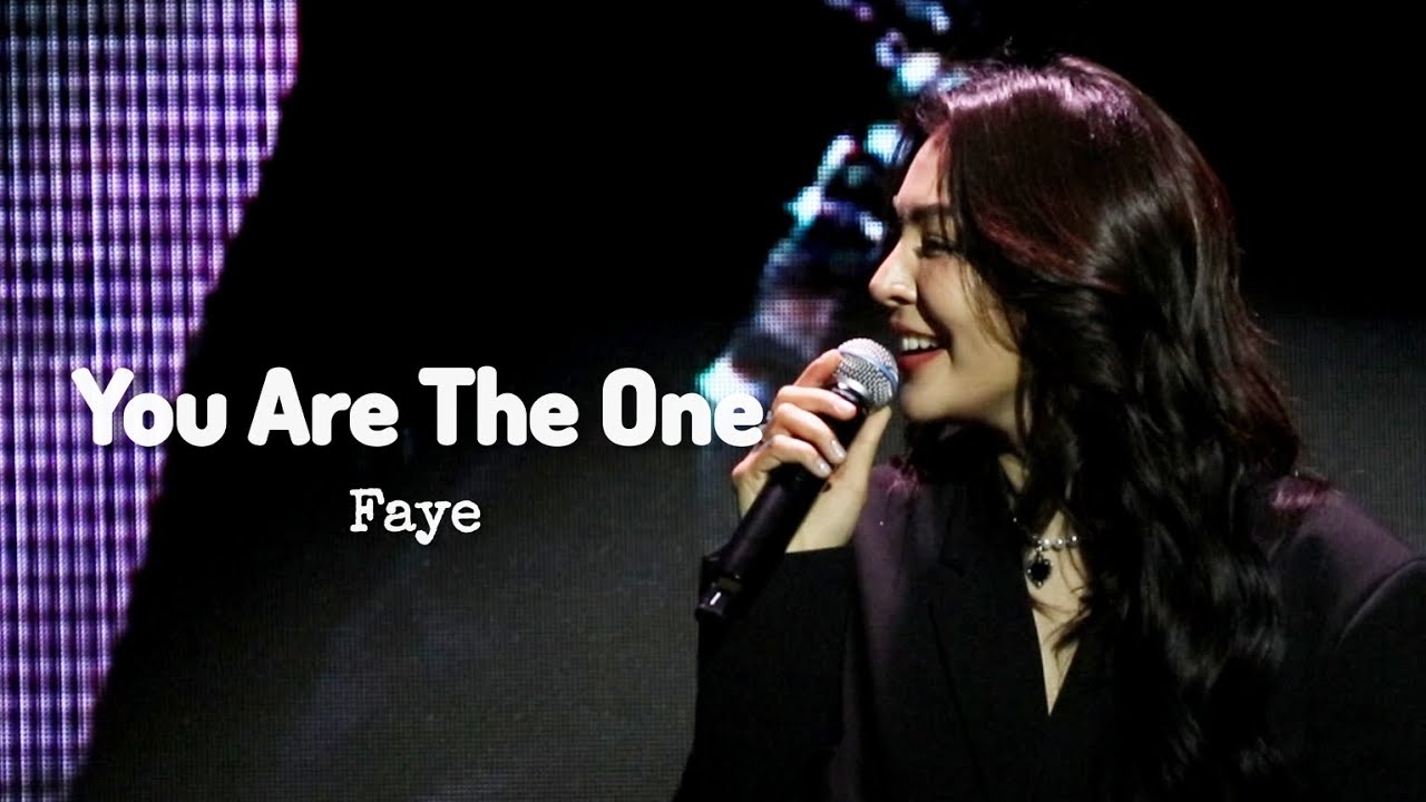 250119 Faye Malisorn - You Are TheOne(LOVE LIKE FAYEYOKO 1ST FAN MEETING IN TAIPEI)