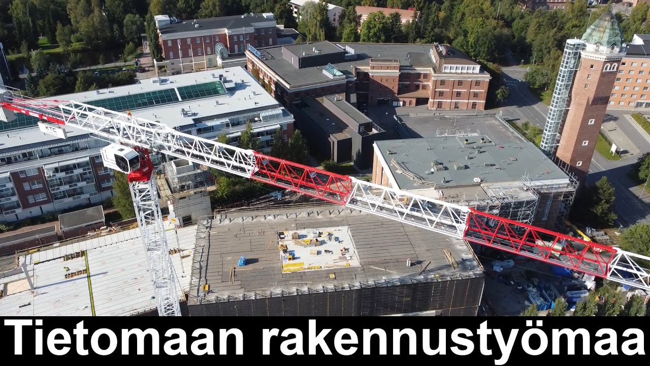 Tietomaan rakennustyömaa