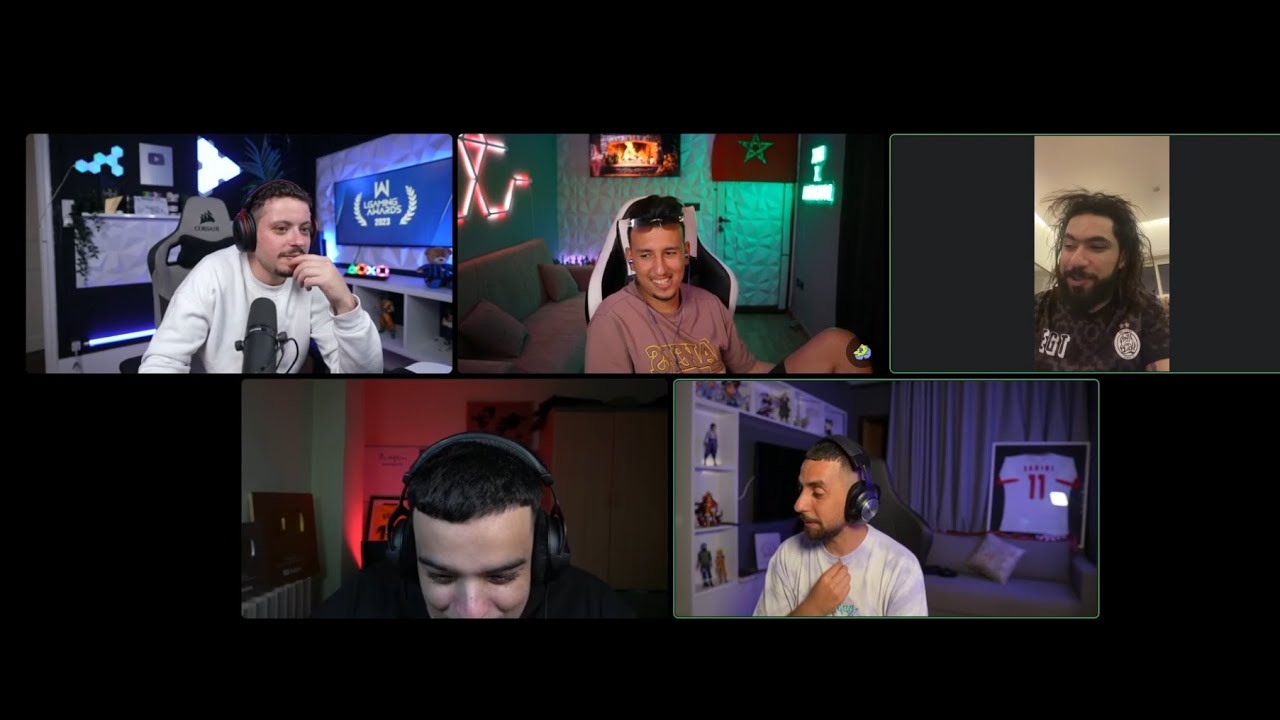 Ahmed Sabiri and Elgrande Toto ينفجرو في وجه مشاركين في مسابقة LGAMING AWARDS