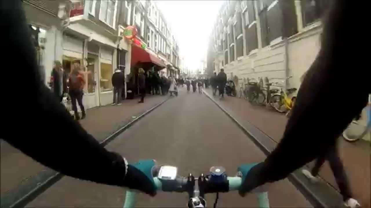 Fixie ride through Amsterdam