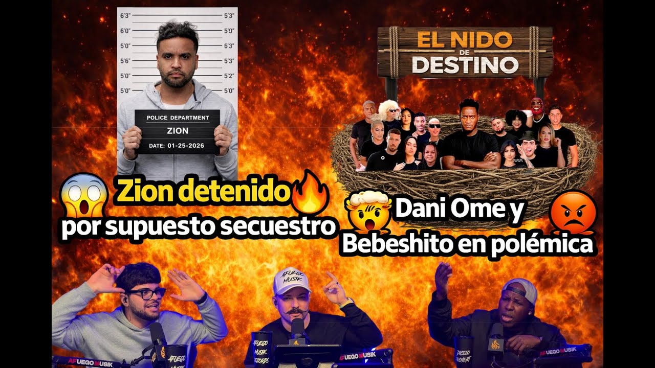 Zion es detenido por supuesto secuestro,beshito y Dany Ome en  polémica