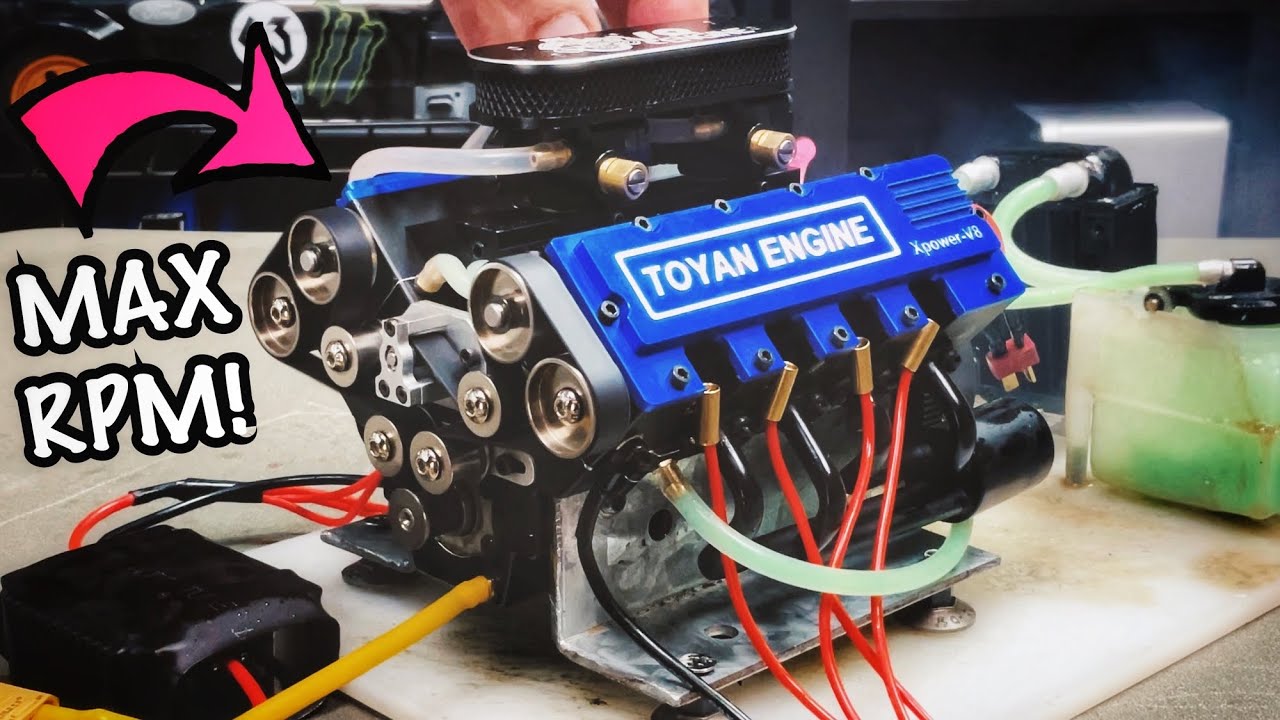 YOU HAVE TO HEAR THIS V8 ENGINE - NEW TOYAN X-POWER