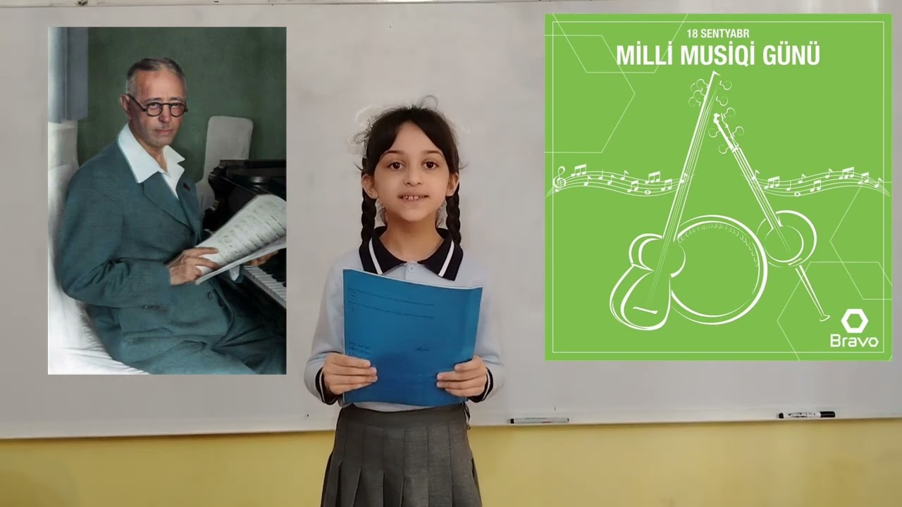4 cü sinif. 🎵 “18 Sentyabr – Milli Musiqi Günümüz”