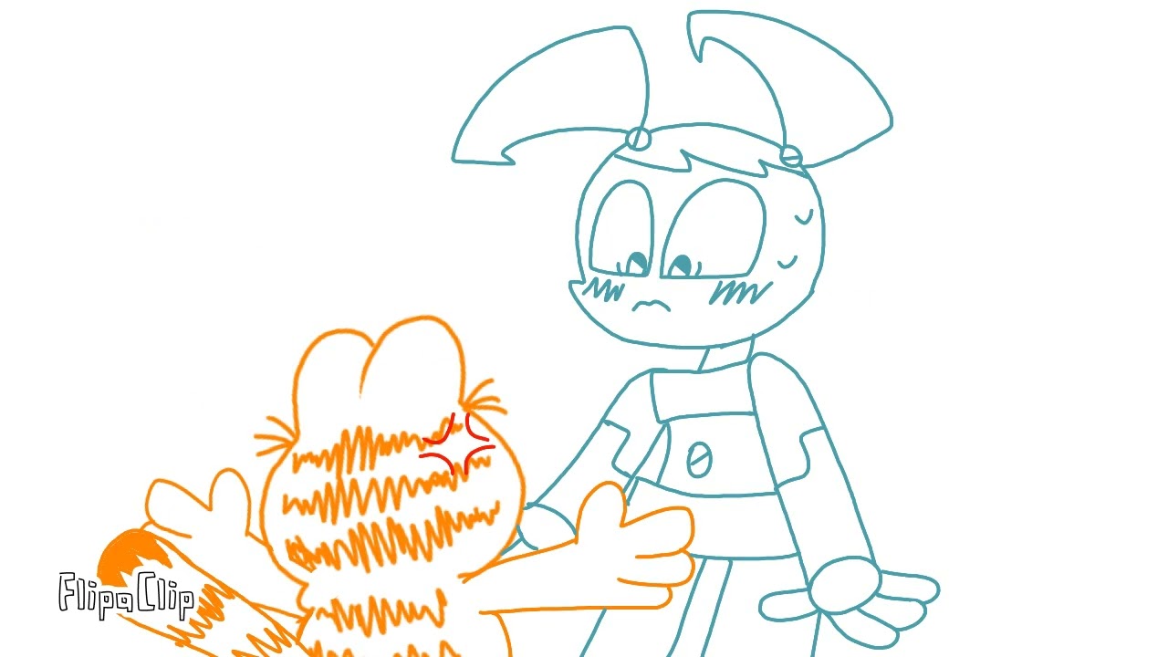 Garfield & Jenny At Dairy Queen (Nickelodeon All-Stars Brawl)