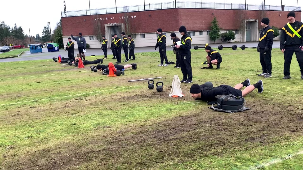 ACFT- Spring/Drag/Carry event