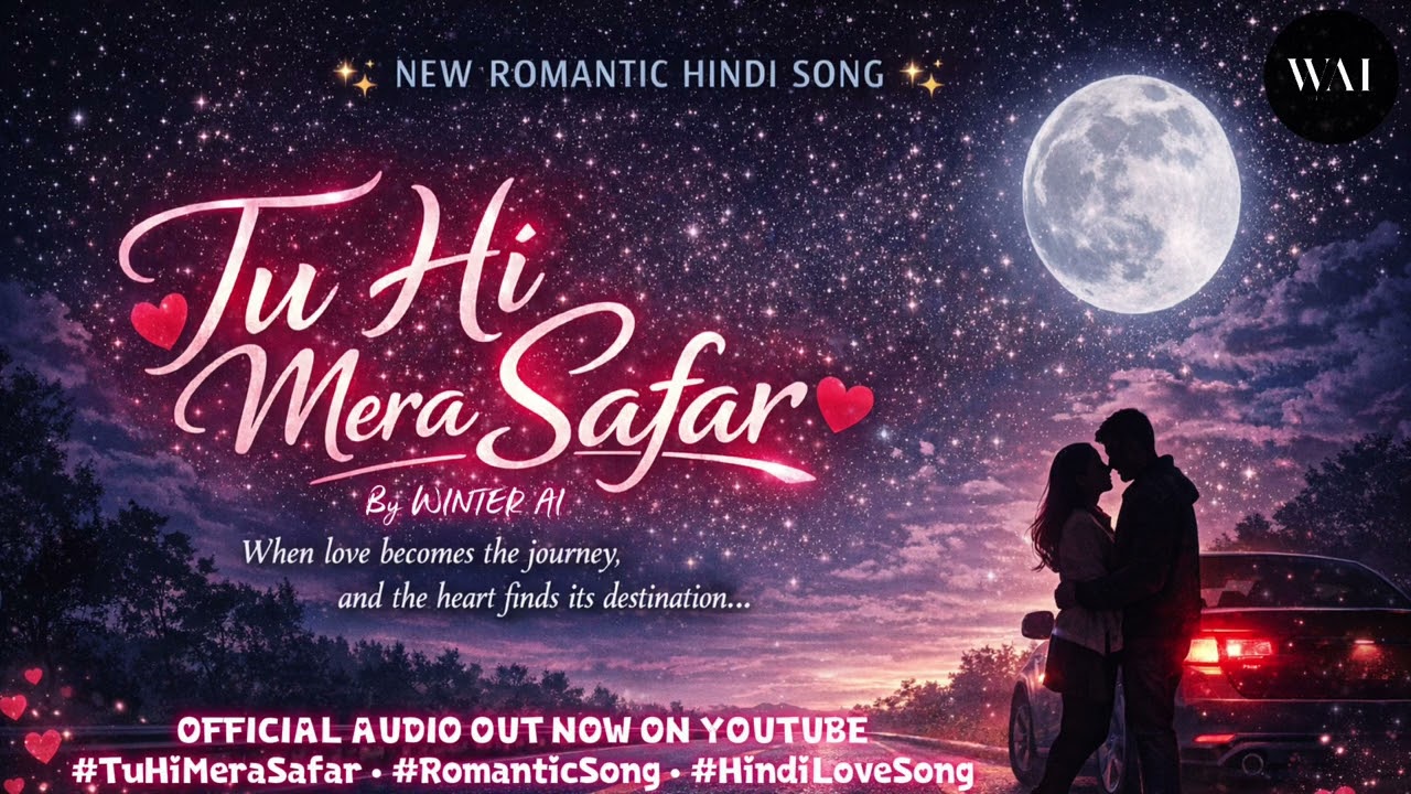 Tu_Hi_Mera_Safar___Hindi_ love_Romantic_ Song. #tuherasafar #Romanticsong #Hindilovesong. 