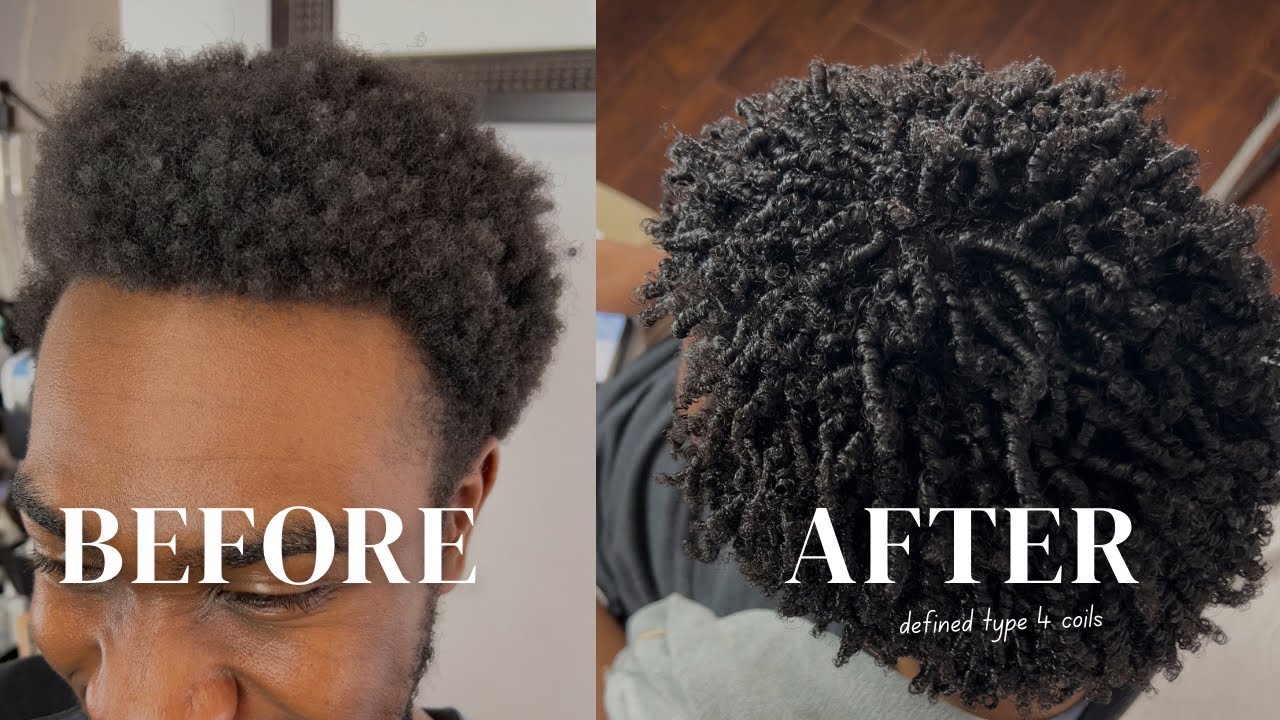 Afro to Curls 4c Hair Defined: Finger Coil Method