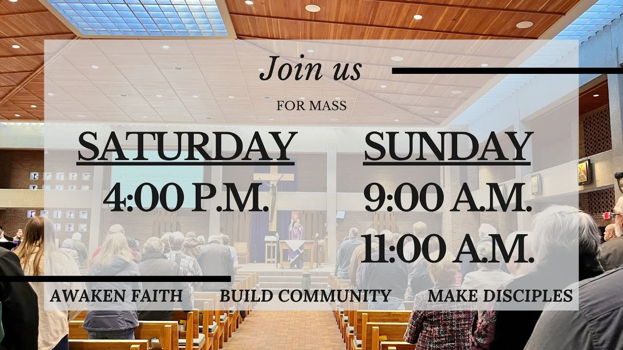 Weekend Mass - Feb. 7th, 2026