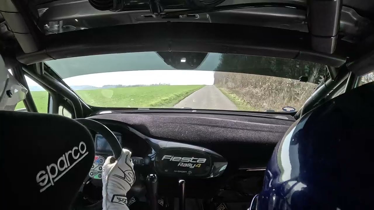ONBOARD - RALLYE KEMPENICH 2026- WP5 Hausten 2- Ford Fiesta Rally4 - Dünker/Decker