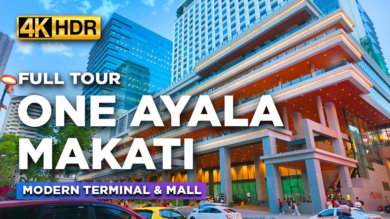 Tour at the Philippines' MODERN Terminal and Mall | Latest Updates at ONE AYALA MAKATI City