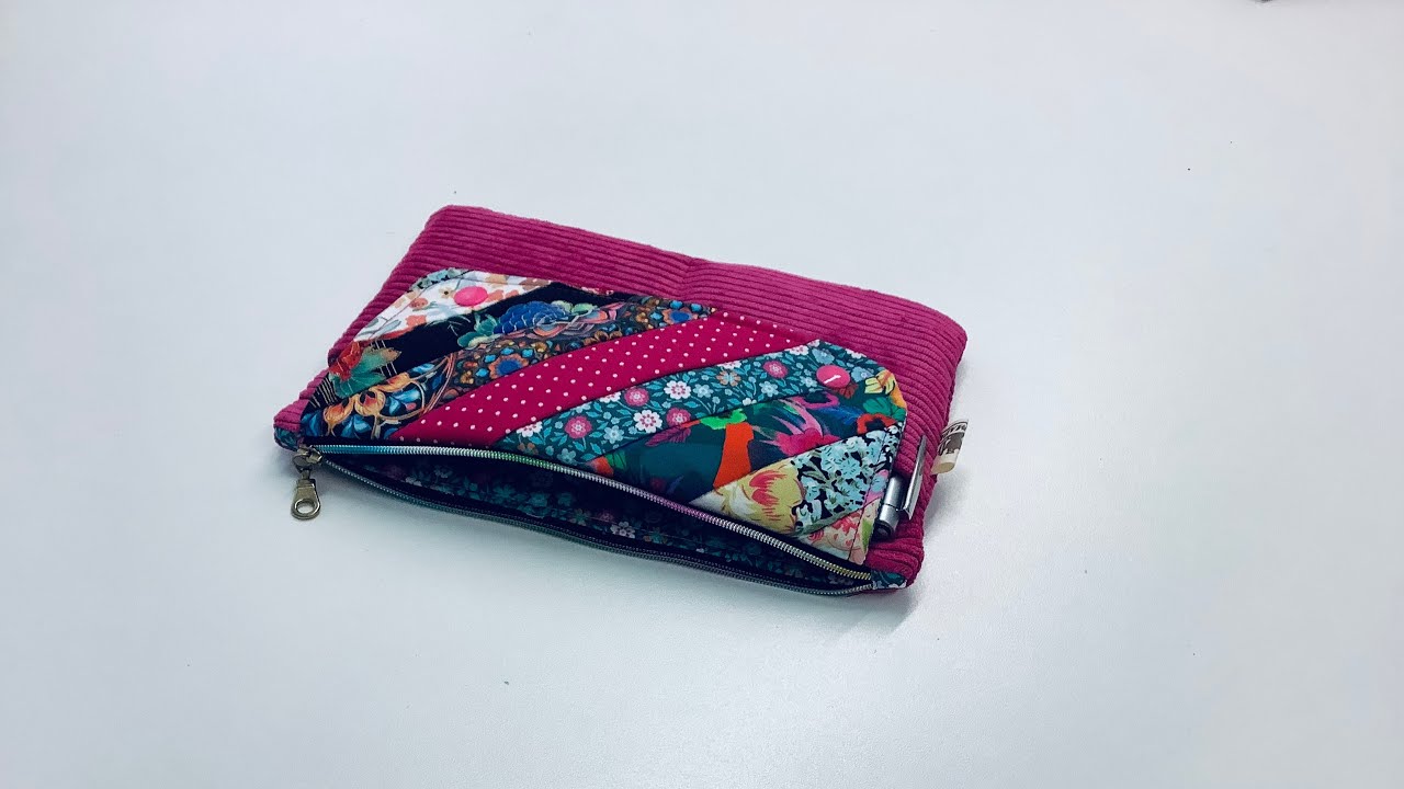 Tuto facile 💕coudre une pochette super pratique # couture Madalena 