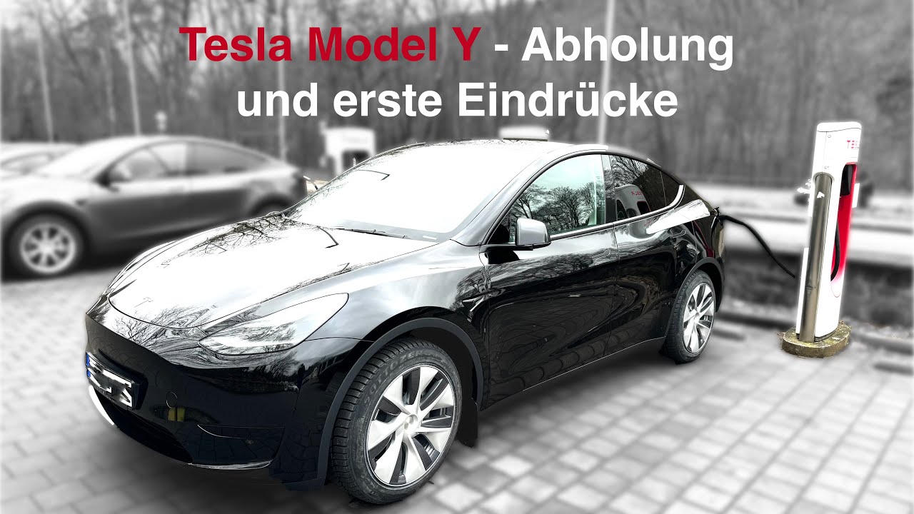 Tesla Model Y SR - Abholung und die ersten Eindrücke nach ca. 200 km