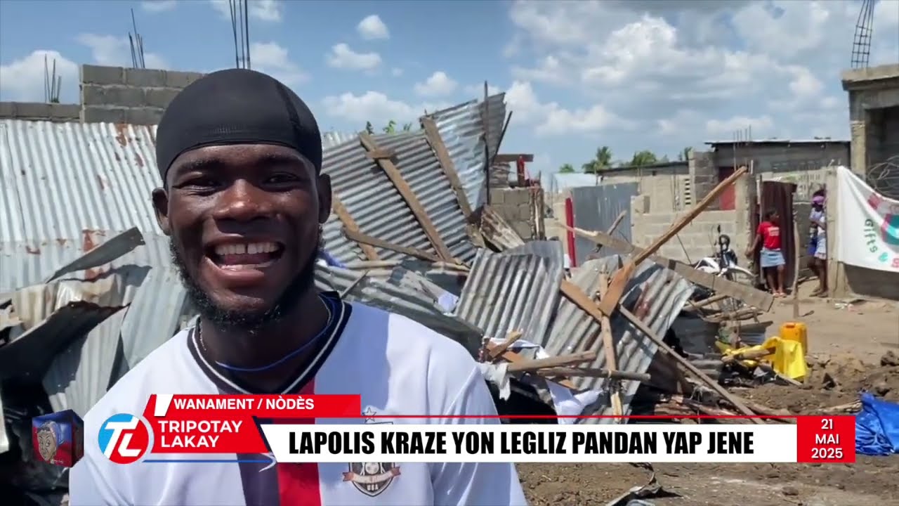 Flash! Lapolis debake, kraze yon Legliz nan wanament pandan fidèl yo tap jene, priye Bonbye