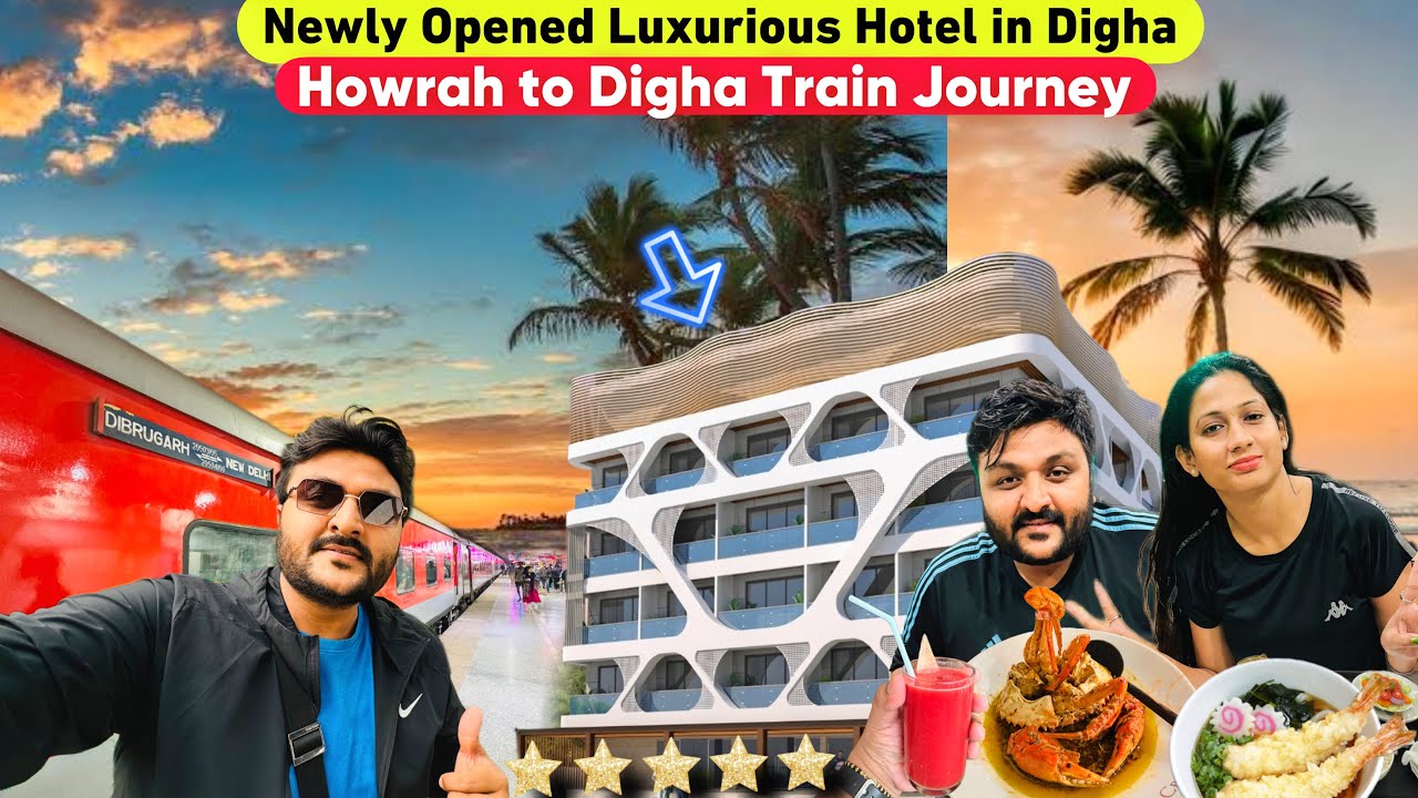 Newly Opened Budget friendly Luxury Hotel in New Digha & Delicious Bengali Food 🤤