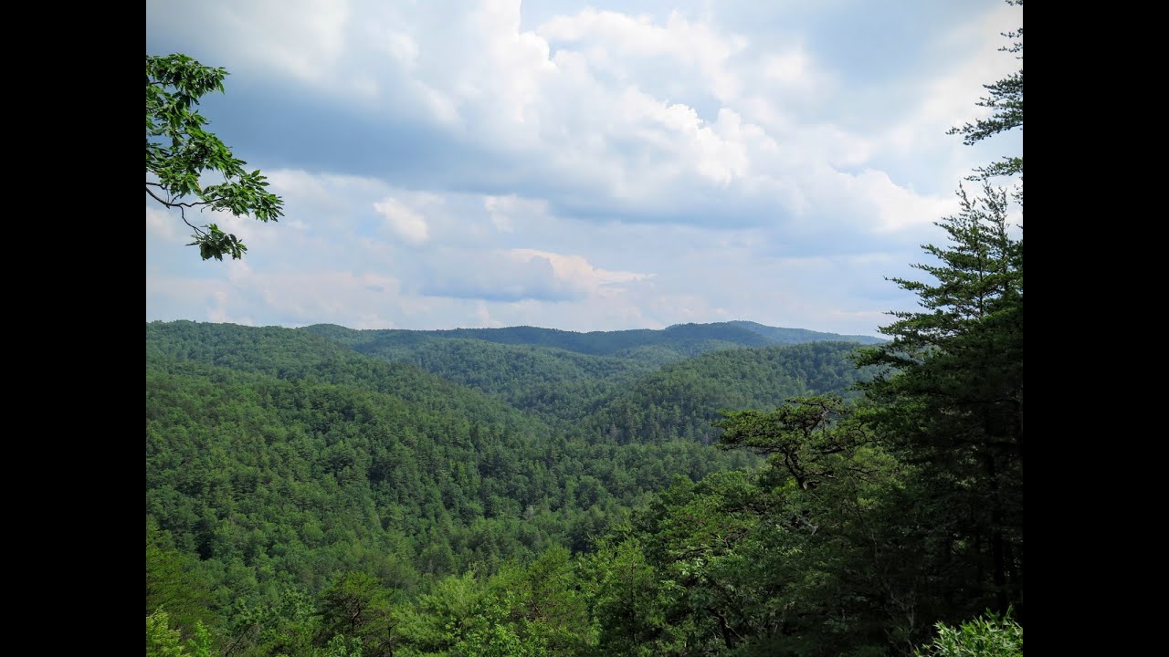 Jacob Fork Rim and High Shoals Falls - South Mountains State Park, NC