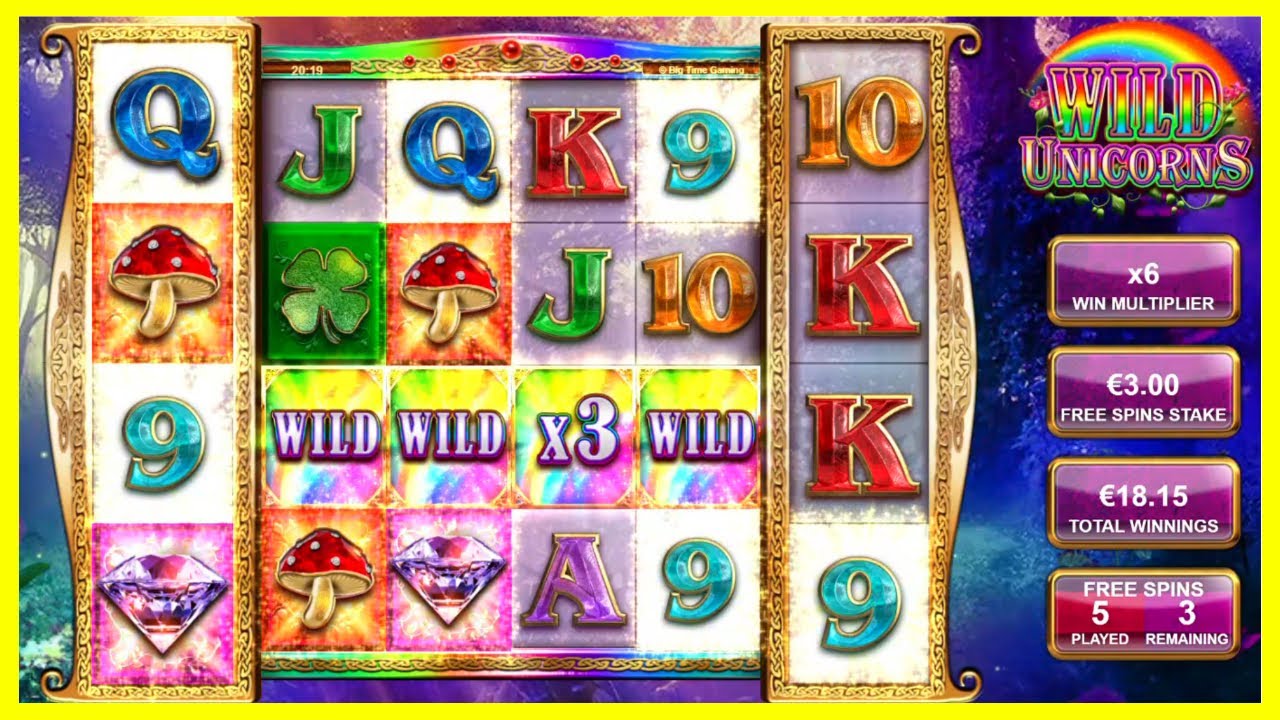+$1,500 BIG WIN! 🦄 Wild Unicorn Slot 🦄 Free Spins + Epic Wins! 🦄