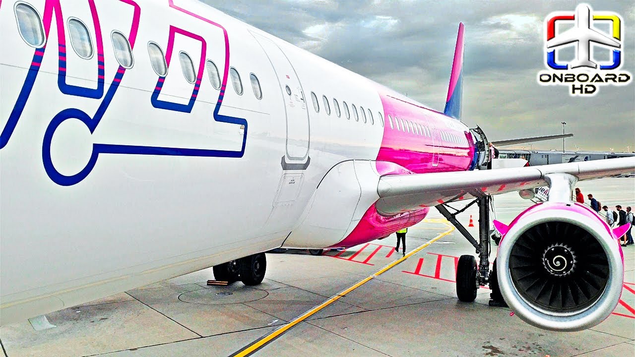 TRIP REPORT | EPIC Engine Sound!! ツ | WIZZAIR A321 | Warsaw to Charleroi