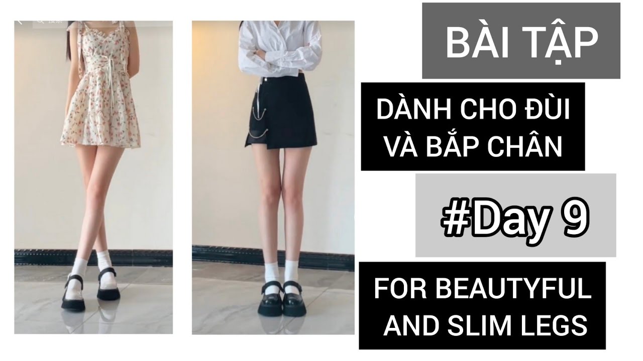 Ngày 9| Bài Tập Giảm Mỡ Đùi, Bắp Chân